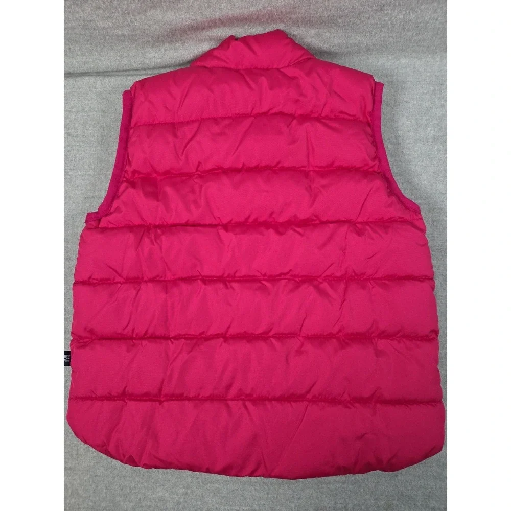GAP Baby Girls 18-24 Mos Puffer‎ Vest Cold Control Hot Pink Full Zip Warm NEW